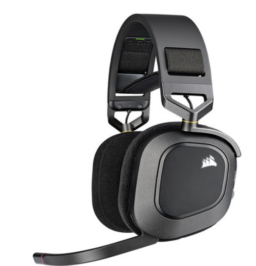 커세어 HS80 RGB 무선 게이밍 컴퓨터 헤드셋